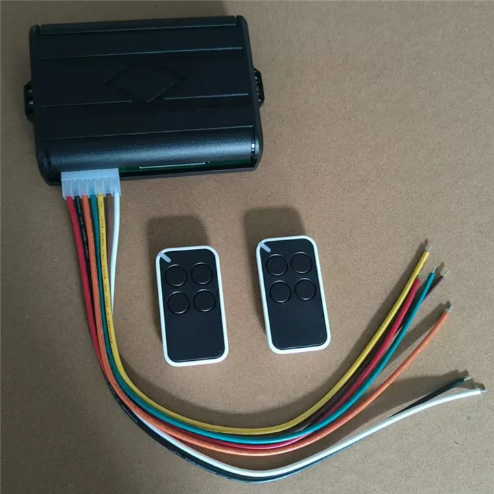 12V Wireless Garage Door Solenoid Valve Controller with 2 Transmitters for Air Suspension Manifold