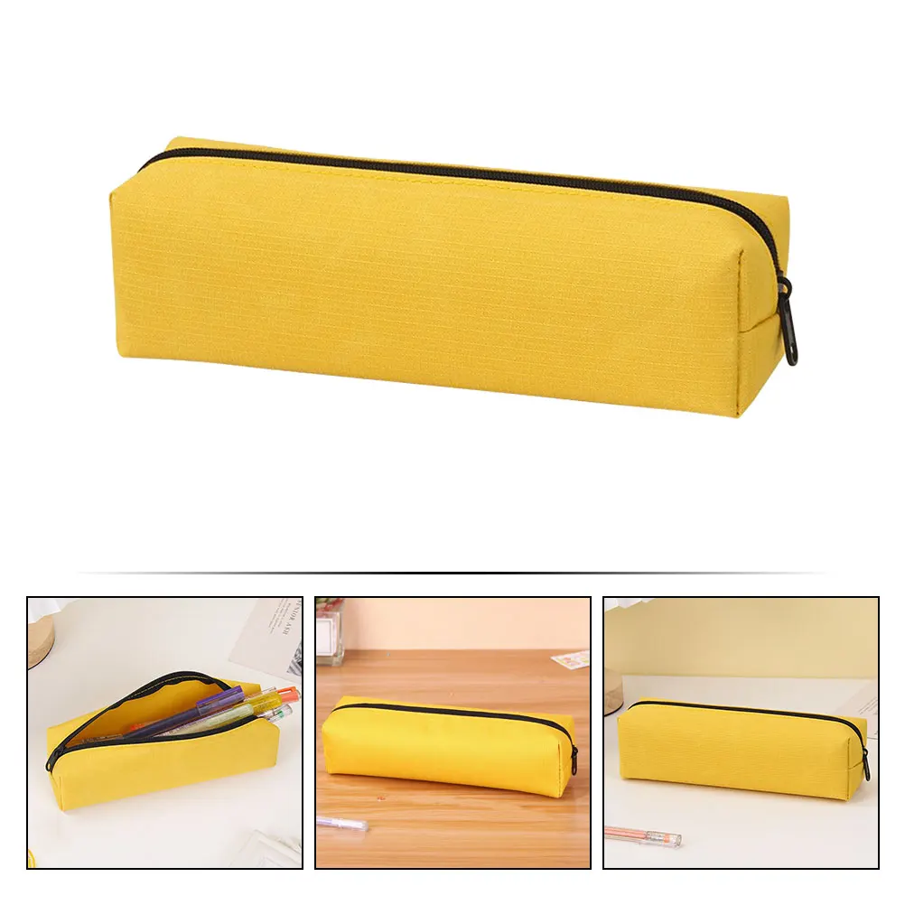 

Oxford Cloth Pencil Case Bag Small Multi-function Storage Portable Zipper Cute School Holder Student Pencils Pouch Aesthetic