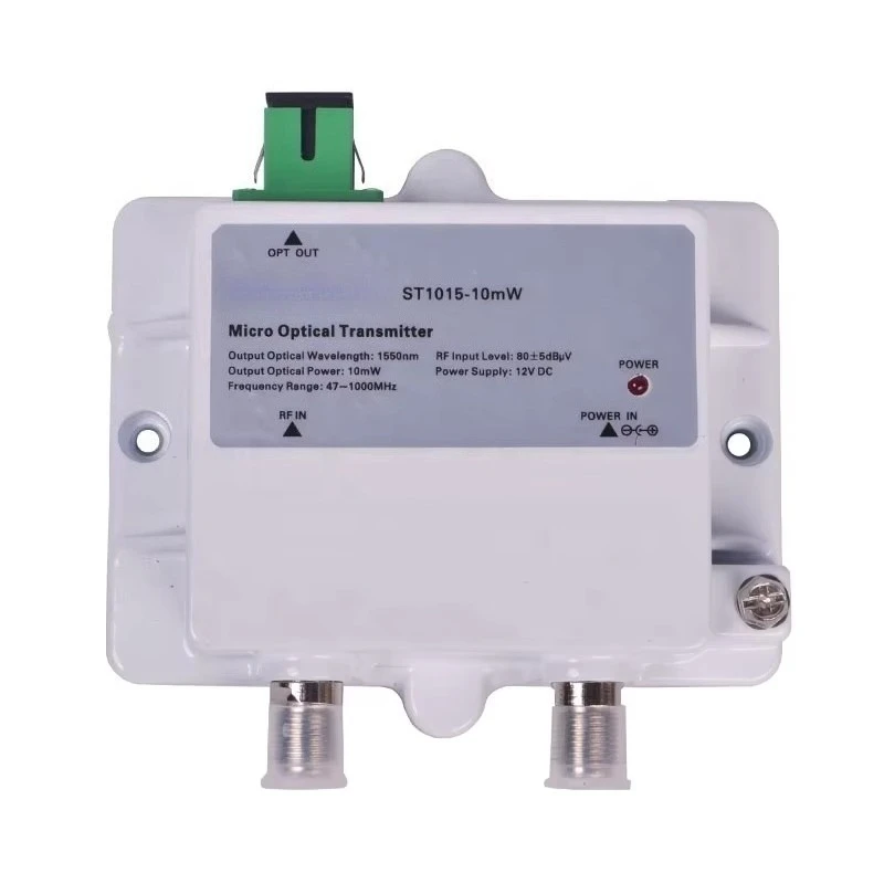 FTTH CATV 10mW 1550 Mini Fiber Optic Transmitter