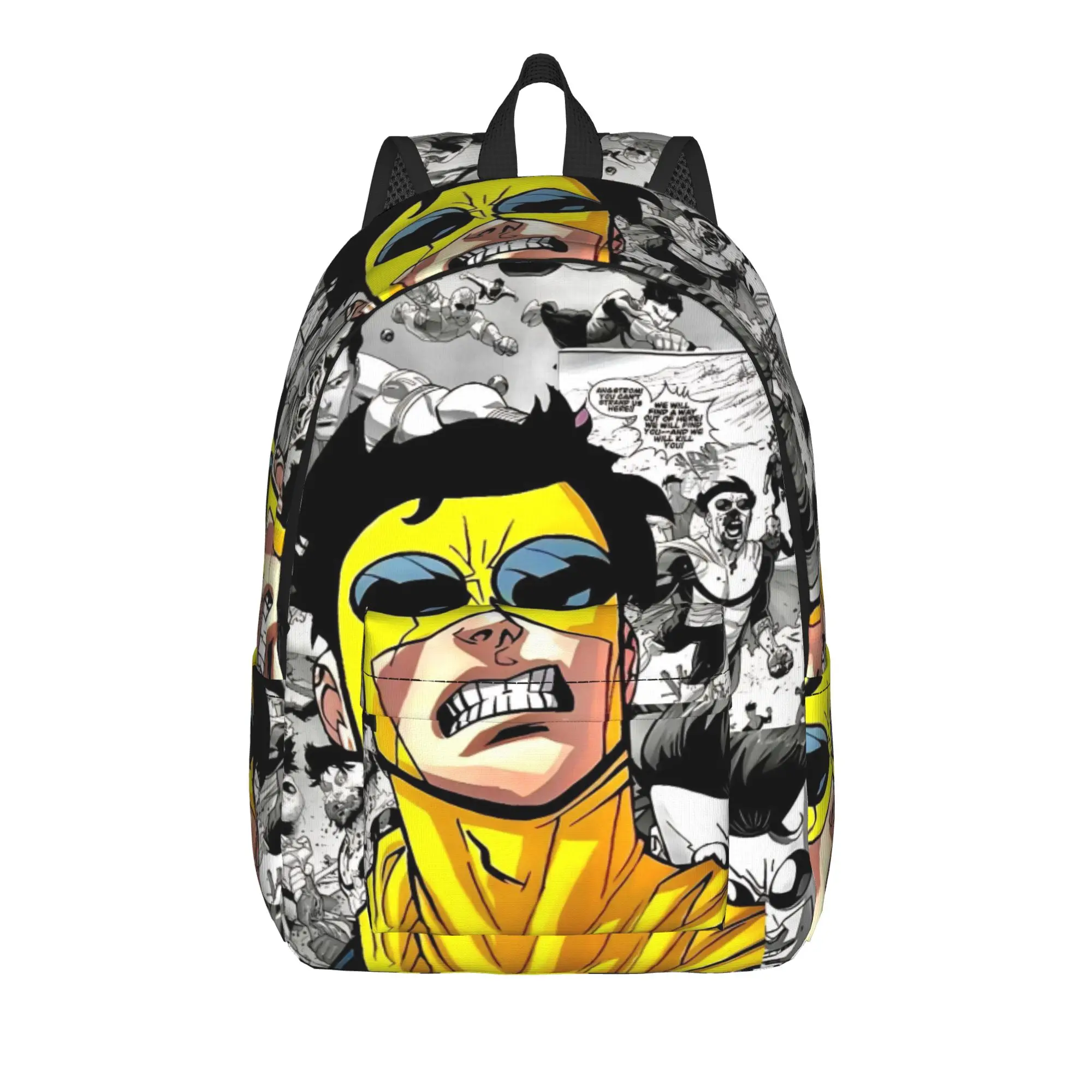 

Invincibles Comic Backpack for Men Women Cool High School Work Daypack Laptop Shoulder Bag Outdoor