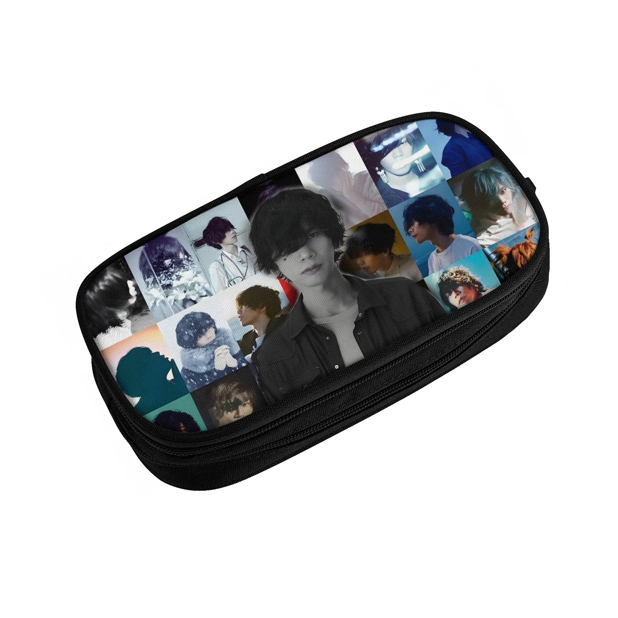 Kenshi Yonezu Japane Rock Singer   School Pencil Cases Boy Girl Big Capacity  Pencil Box Students Stationery