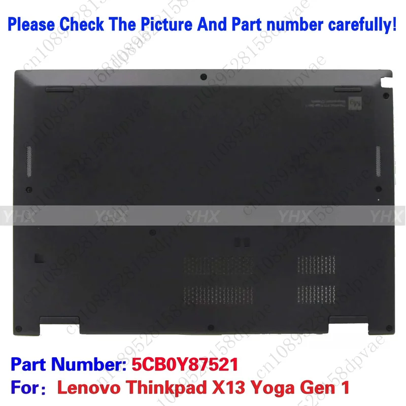 

GYX новый для Lenovo Thinkpad X13 Yoga Gen 1, нижняя нижняя крышка корпуса 5CB0Y87521
