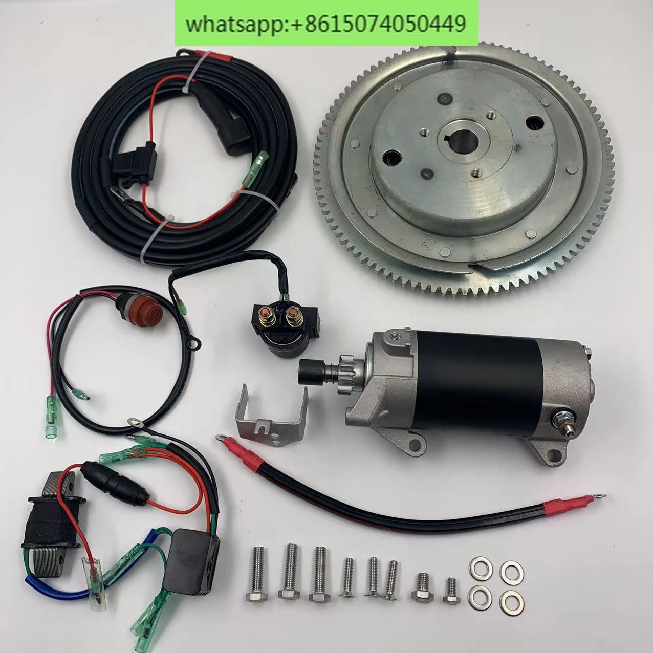 

2 punch 60 horsepower outboard machine, thruster motor, electric start full set