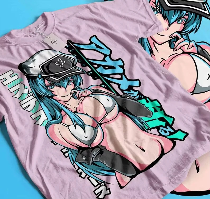 Akame ga Kill! Koszulki Oversi – Street Fashion Couple recenzja i cena