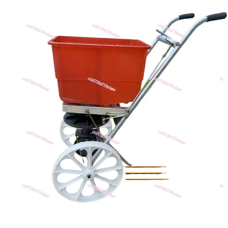 Small-sized Multifunctional Grass Seed Sowing and Fertilizing Applicator Agricultural Hand-propelled Manual Spreader