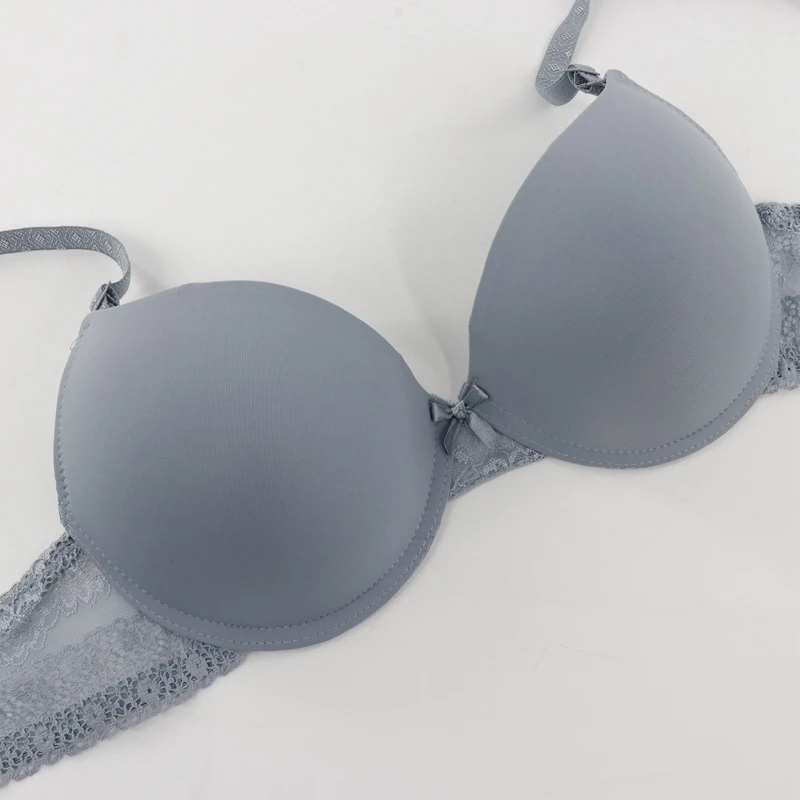 Beauwear-Soutien-gorge en dentelle pour femme, sous-vêtement simple, solide, non rembourré