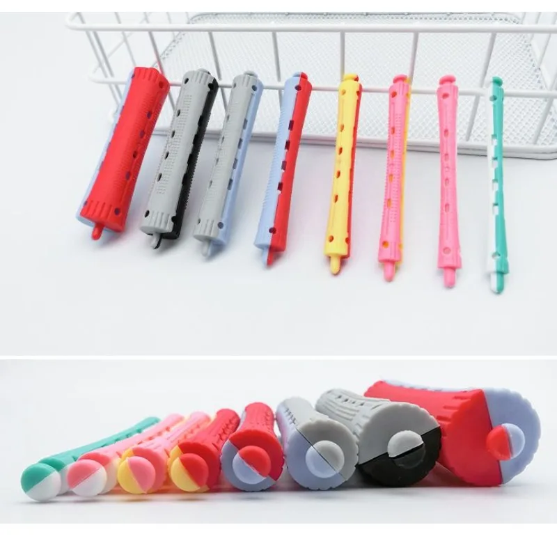 Salon Rubber Band Hair Rollers Set, DIY Styling Tools