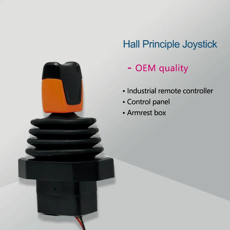 New single axis joystick HY050 thumb-operated industrial remote control joystick