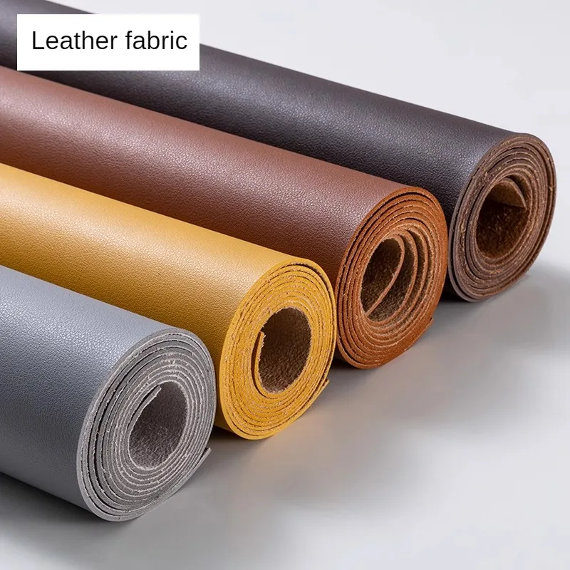 Thickend Pu Leather Fabric By Meters for Upholstery Sofa Chair Bag Table Mat Diy Sewing Waterproof Wearable Sheep Pattern Cloth