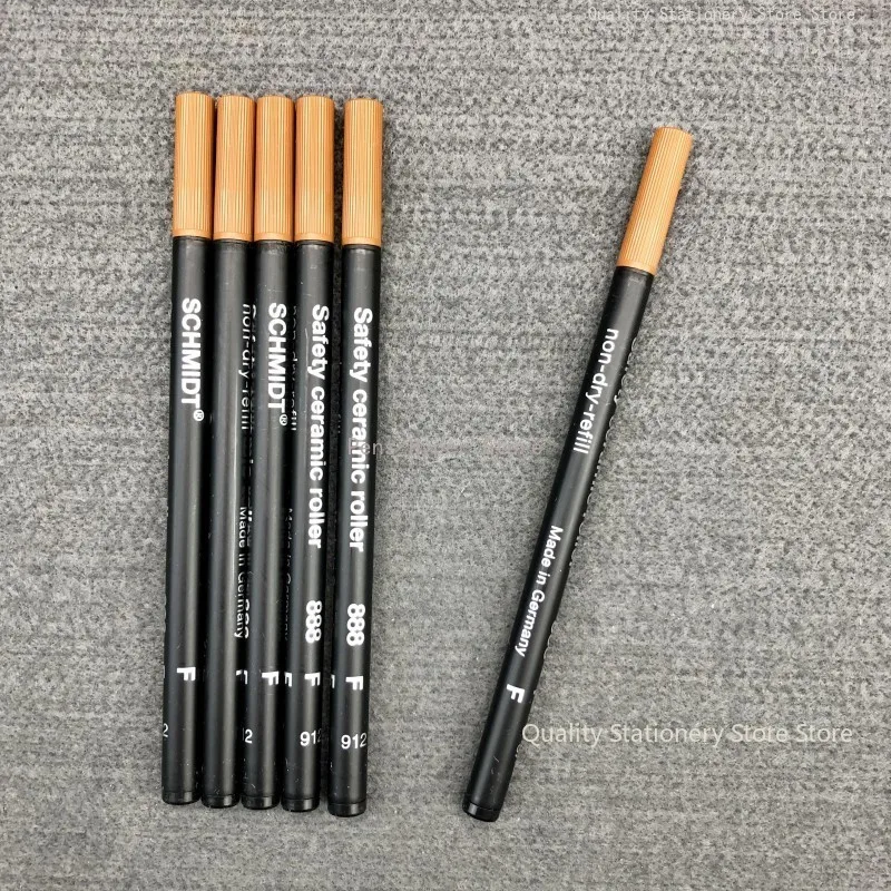 

1PCS/6PCS Gel Pens Black Schmidt 0.5MM 0.6MM High Quality Rollerball Pen Watermarker Refills School Writing Supplies Stationery