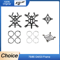 FLYWOO FlyLens 75/85 O4/O3 Frame Accessory Kit VTX Bracket Bottom Carbon Fiber Plate for FPV Freestyle Drone Parts