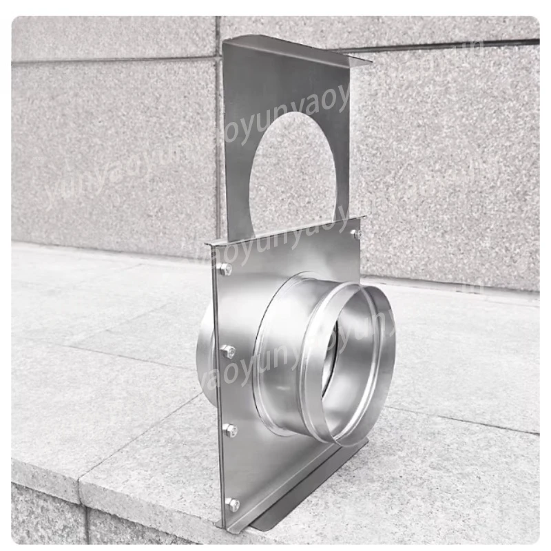Stainless Steel Hand-pulled Flapper Valve Single-blade Gate
