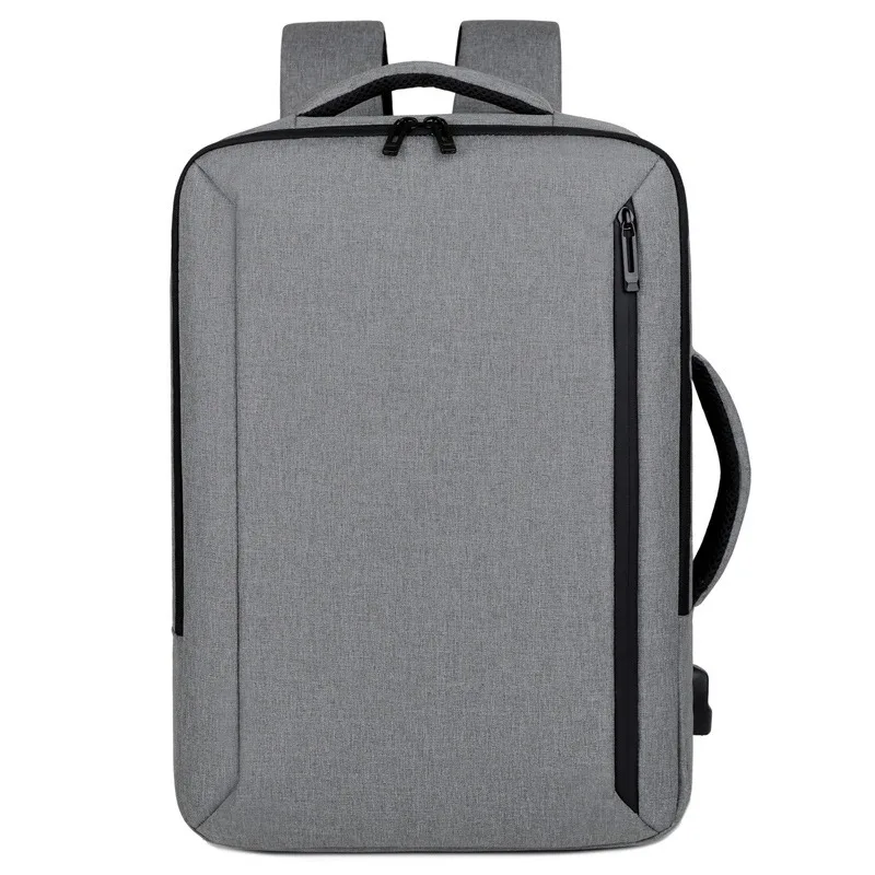 Mochila ao ar livre casual minimalista, grande capacidade saco do computador, confortável, respirável, prova de respingos, novo