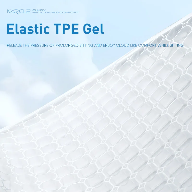 Summer 3D Gel Breathable Seat Cover Breathable Front Seat Back Universal Ventilation Anti-Slip Auto Seat Cushion Cooling Mat