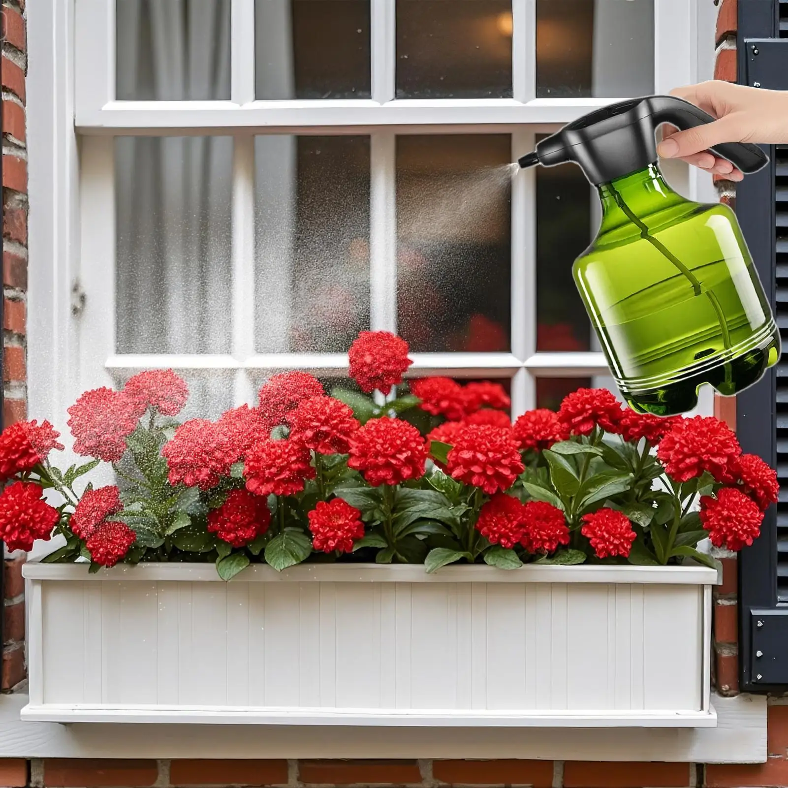 

Electric Mister Bottle Battery Operated Plants Sprayer Bottle 3000ml Gardening Irrigation House Cleaning Tool For Porch Backyard