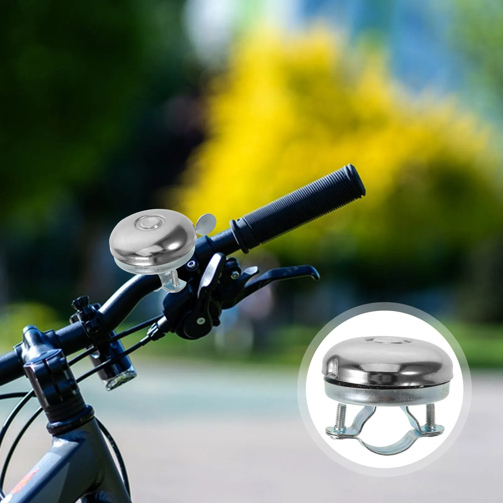 

2Pcs Vintage Style Retro Bicycle Bell Iron Metal Loud Clear Ringing Sound Bike Accessory for Road Mountain Fixie Cruiser Bikes
