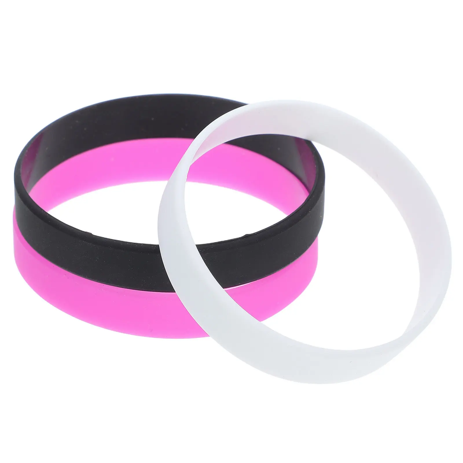 

Набор из 3 силиконовых браслетов: яркие, модные, унисекс, для взрослых, мероприятий, музыкальных фестивалей, DIY, декоративные, для вечеринок