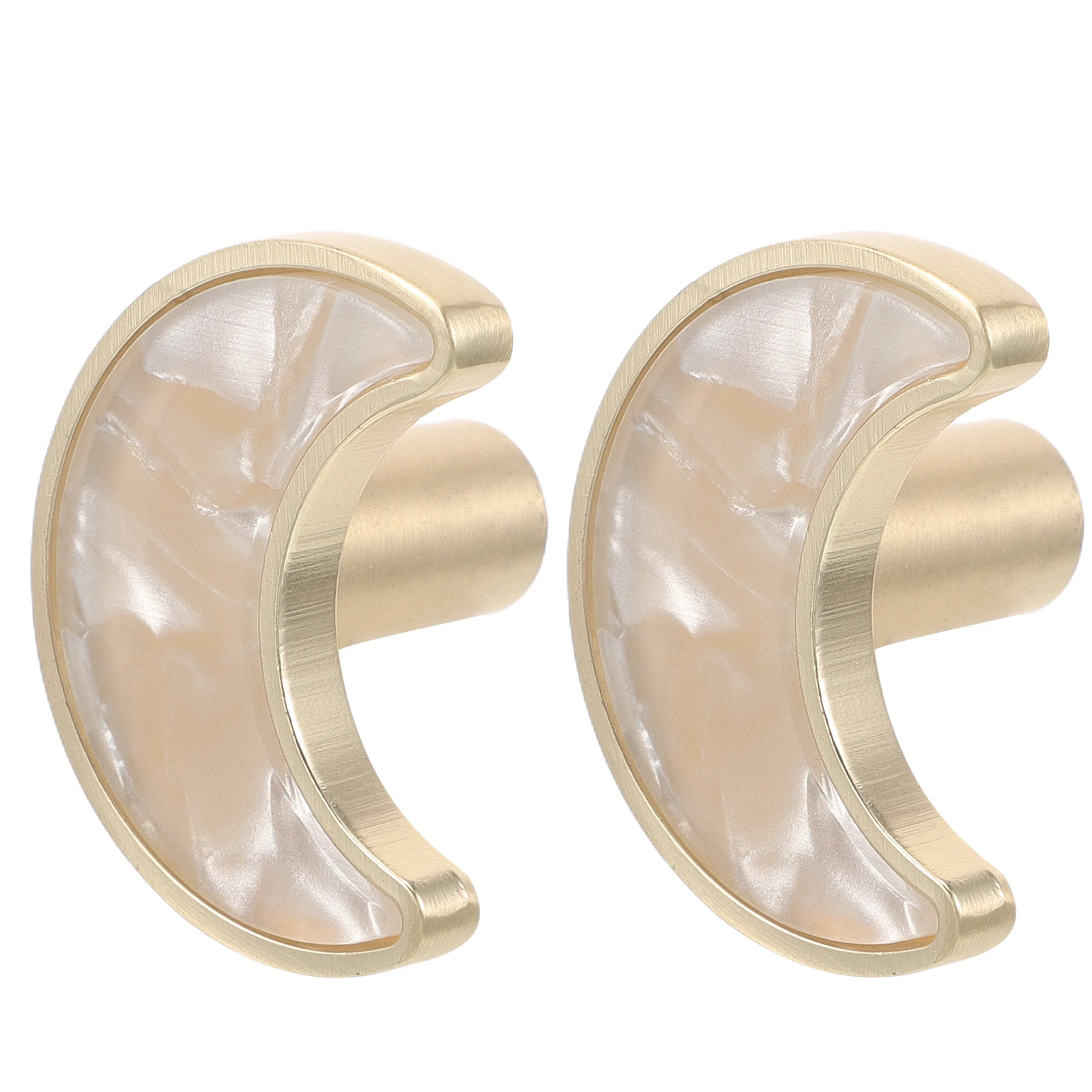 

Moon Handle Cabinet Door Dresser Handles Cabinets Wardrobes Closets Hardware Knob Drawer for Metal Replacement