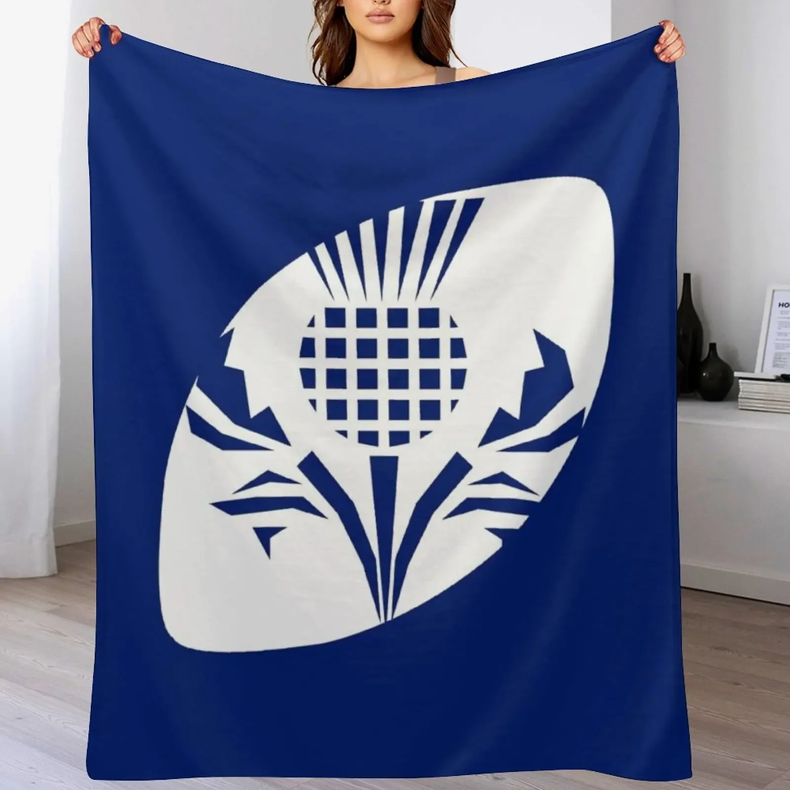 

Rugby Scotland Throw Blanket Fashion Sofas Beautifuls Quilt christmas gifts Blankets
