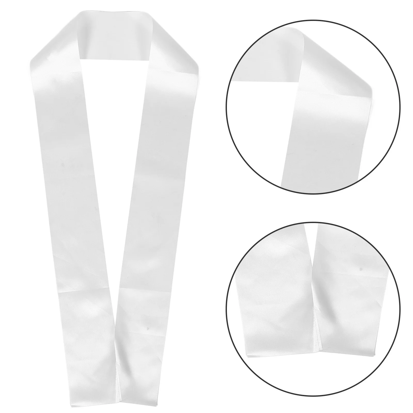 

10pcs Blank Etiquette Sash Plain Accessory Birthday Hen Baby Shower Event Diy Adjustable Guest Honor Highlight