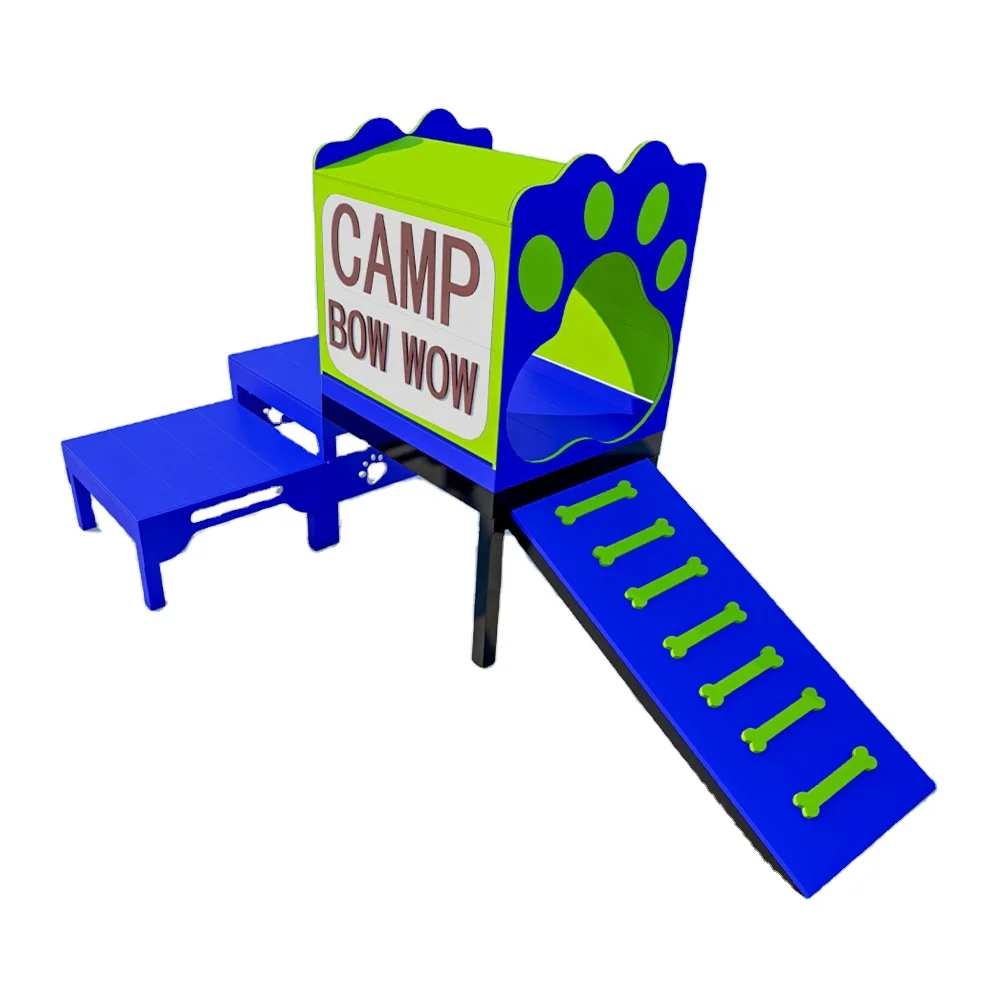 

Outdoor Garden Cure Pet Dog Playground Equipment Games For Sale