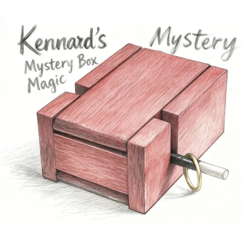 صندوق غامض كينارد خدعة سحرية Mentalism الوهم عن قرب التنبؤ الدعامة للتحايل للسحرة عرض مسرحي