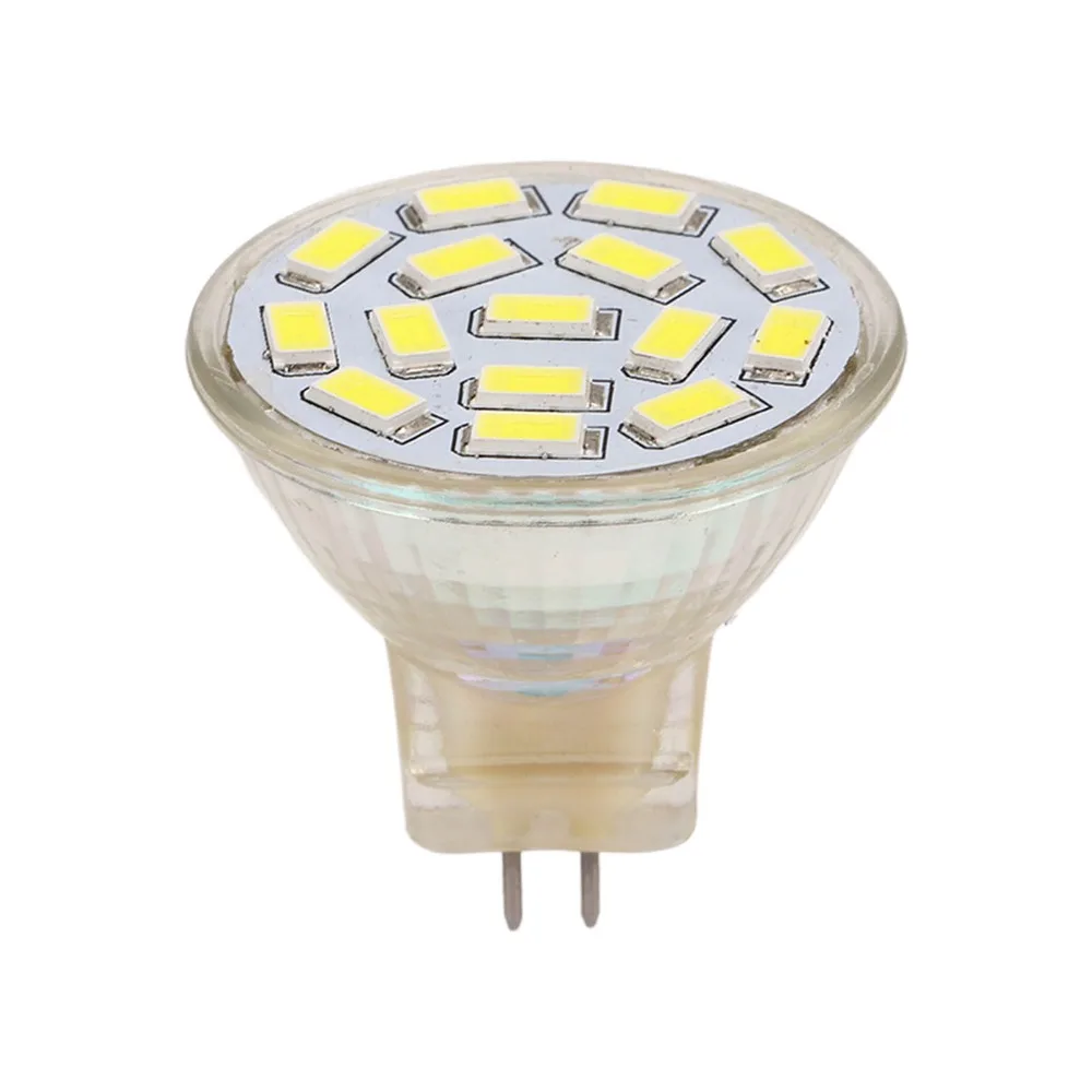 6PCS Durable Glass MR11 LED Bulb 12V 3W LED Light Bulb Energy Saving Light Bulb Landscape Lighting