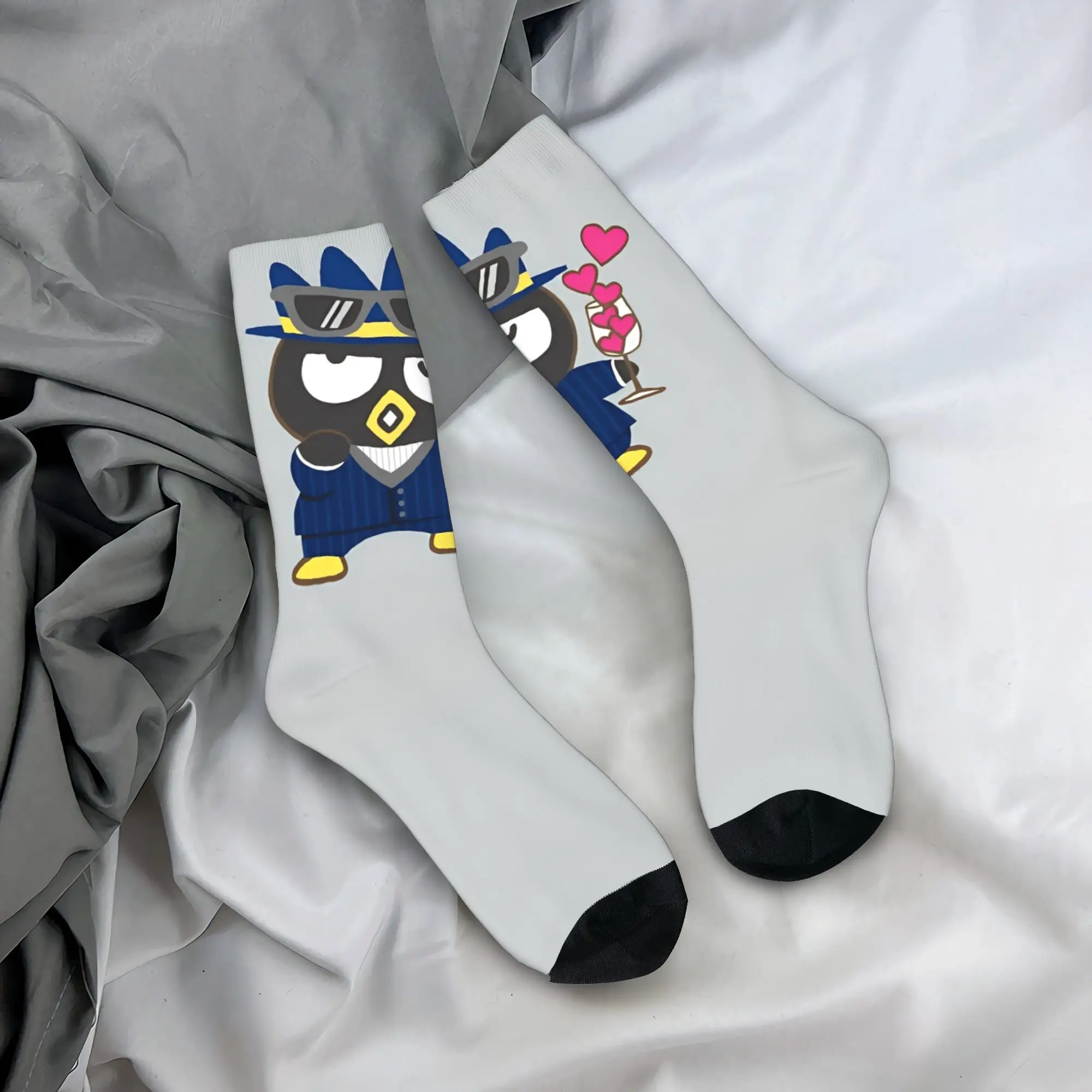 

Bad Badtz Maru аниме носки пингвин модные чулки зимние нескользящие носки для пар качественный дизайн носки для скалолазания