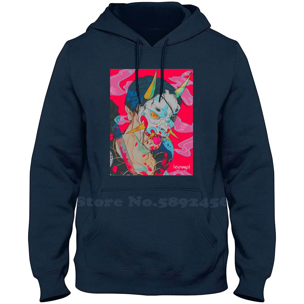 Hannya Man 100% Pure Cotton Hoodie Majima Goro Goro Majima Yakuza Ryu Ga Gotoku