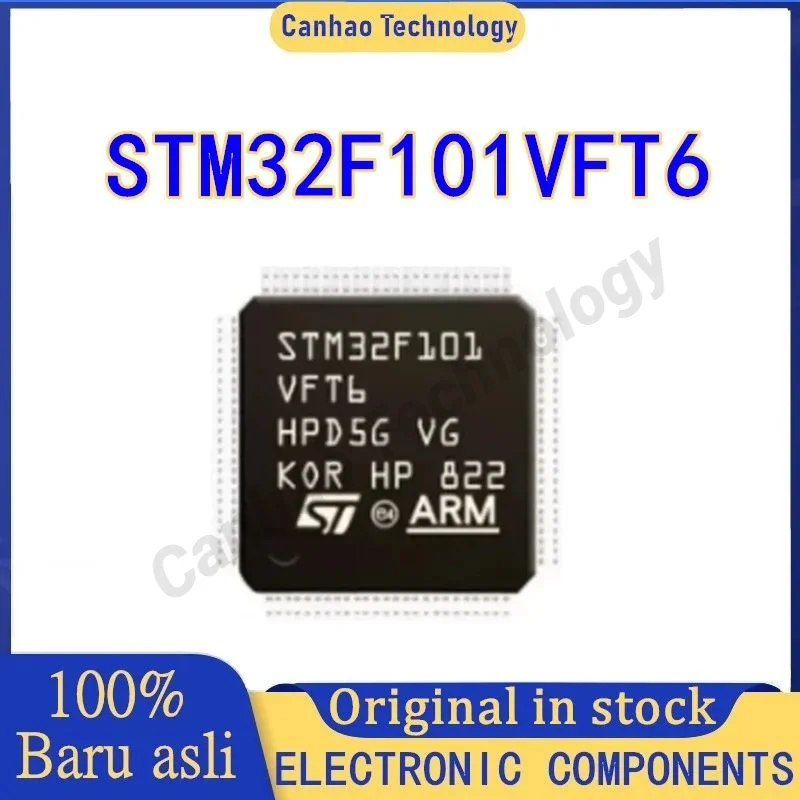 

STM32F101VFT6 LQFP100 32-битный микроконтроллер MCU ARM с одним чипом