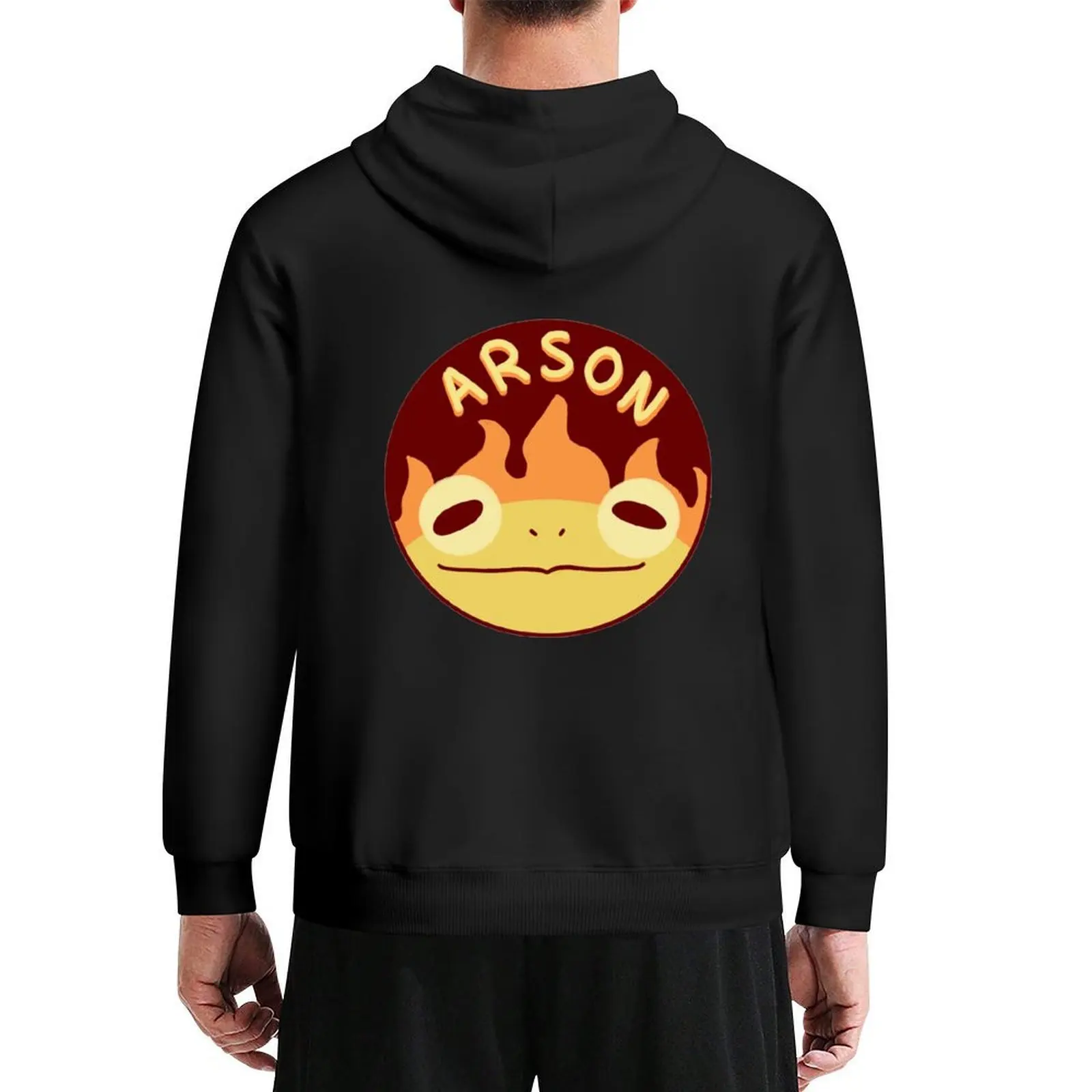 

Arson Frog Hoodie aesthetic clothing japanese style men clothing autumn hoodies for men high quality