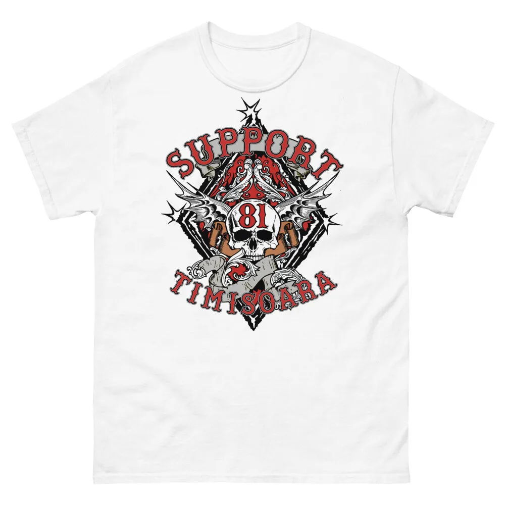 

Hells Angels Timisoara Support81 White T-Shirt