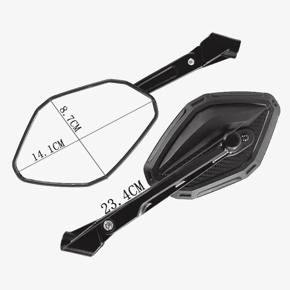 Motorcycle Rearview Mirror Fit For xmax 300 125 Tmax 530 500 Scooter Mirrors Bws 100 NMAX 125 155 Pcx125 Xadv Navi Side Mirror