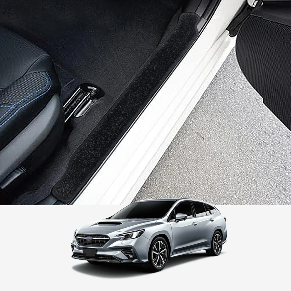 SMABEE Car Floor Mats Foot Pads for Subaru LEVORG VN 2020-2023 Non-Slip Front Rear Door Pedal Carpets Protect Accessories Black