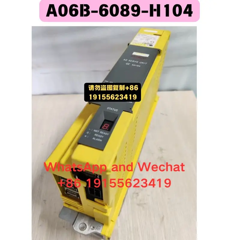 Used OEM disassembled parts A06B-6089-H104 Driver Functional test OK Quick delivery