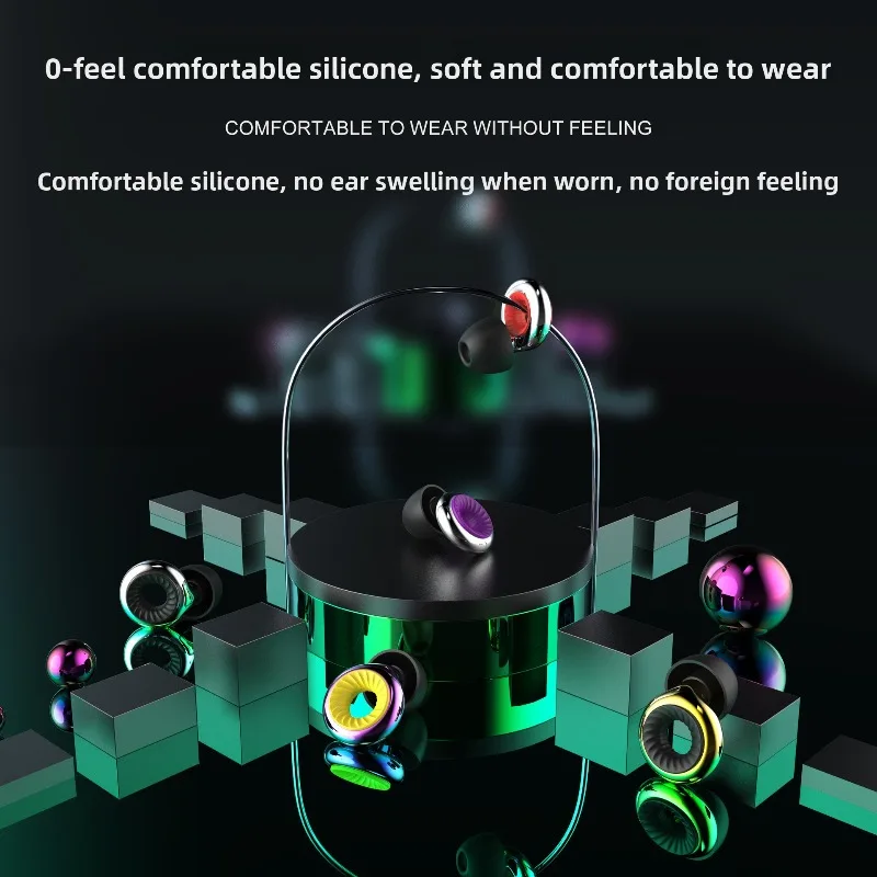 Special New Electroplating Silicone Earplugs Sound Insulation Noise Reduction Mute Comfortable Reusable for Sleep Study Travel