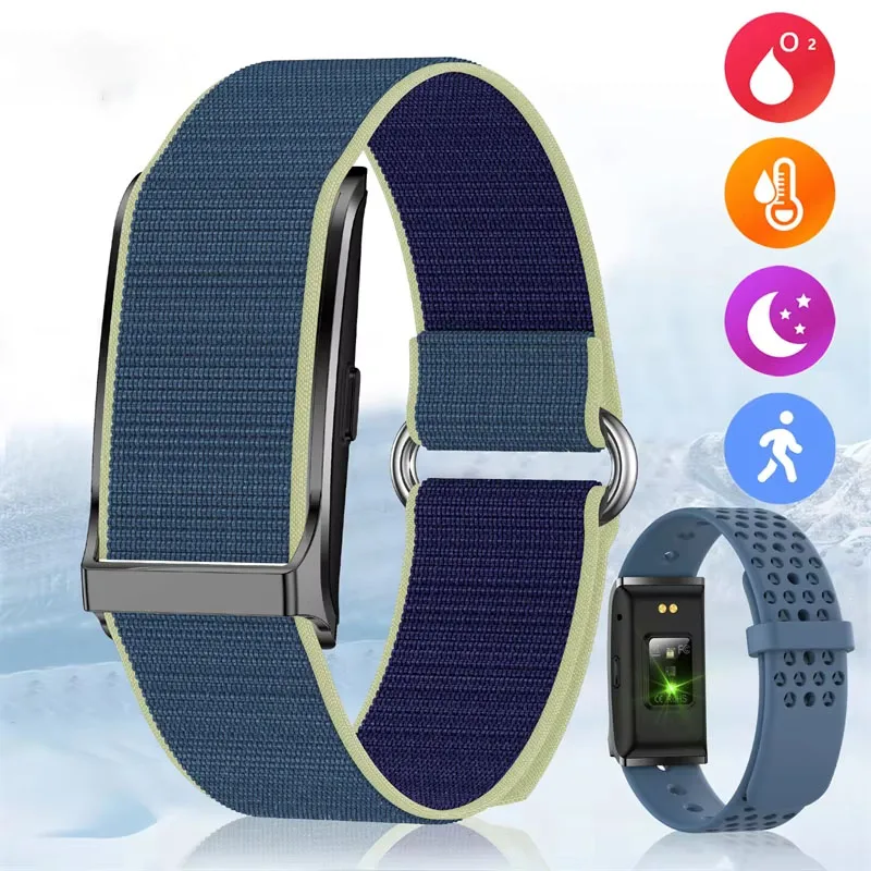Nowy sportowy tracker fitness, inteligentna bransoletka, monitor tętna i ciśnienia krwi, krokomierz, powiadomienia o połączeniach, smartwatch dla mężczyzn i kobiet Ht22
