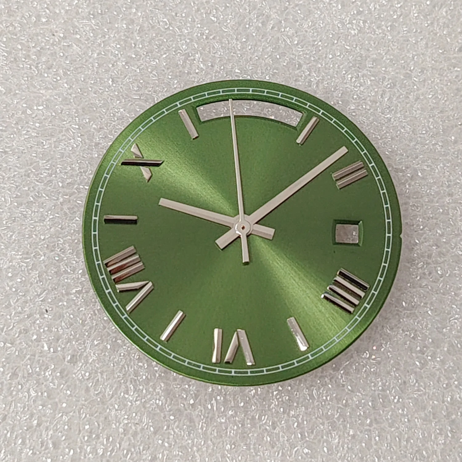 30.8mm Watch Dial and Watch Hands Set Roman Numeral Scale Watch Faces with Week Date Modification Accessory for 8285 Movement