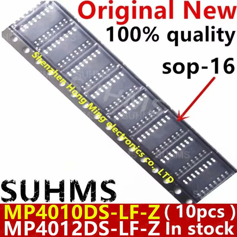 (10 peças) 100% Novo Chipset MP4010 MP4012 MP4010DS MP4012DS MP4010DS-LF-Z MP4012DS-LF-Z sop-16