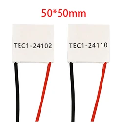50*50mm DC29V TEC1-24102/24104/24106/24108/24110 Peltier Dissipador de calor Thermo Elétrico Cooler Módulo de placa de resfriamento semicondutor