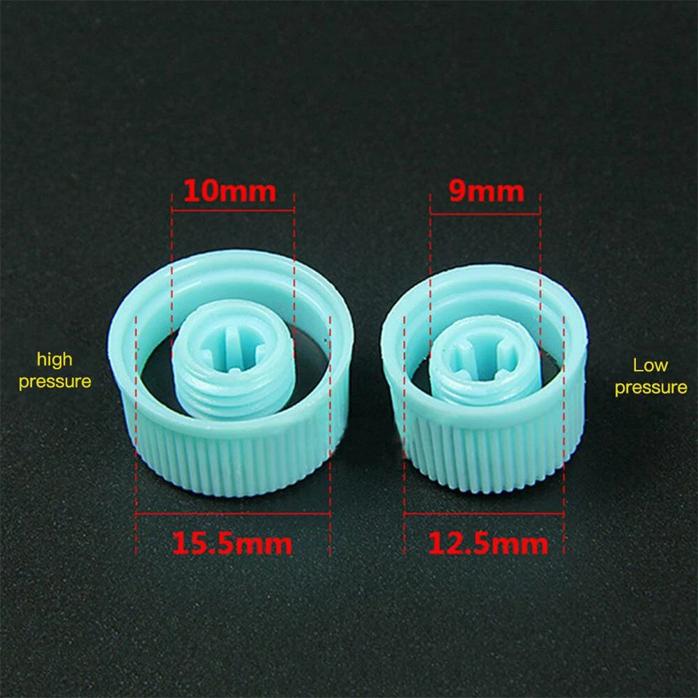 50Pcs 자동차 에어컨 134A 밸브 캡 하이 로우 사이드 캡 먼지 및 누출 방지 커버 자동 교체 부품-B61B