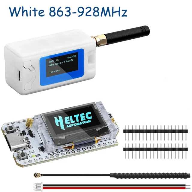 DIYmalls 868MHz ESP32 LoRa 32 V3 OLED Development Board + 868 MHz LoRa