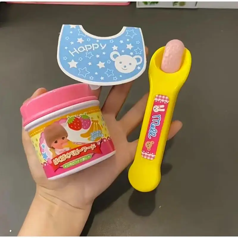 Японский игровой домик для раннего обучения, имитация ролевых игр с клубничным пудингом, игра для кормовой терапии