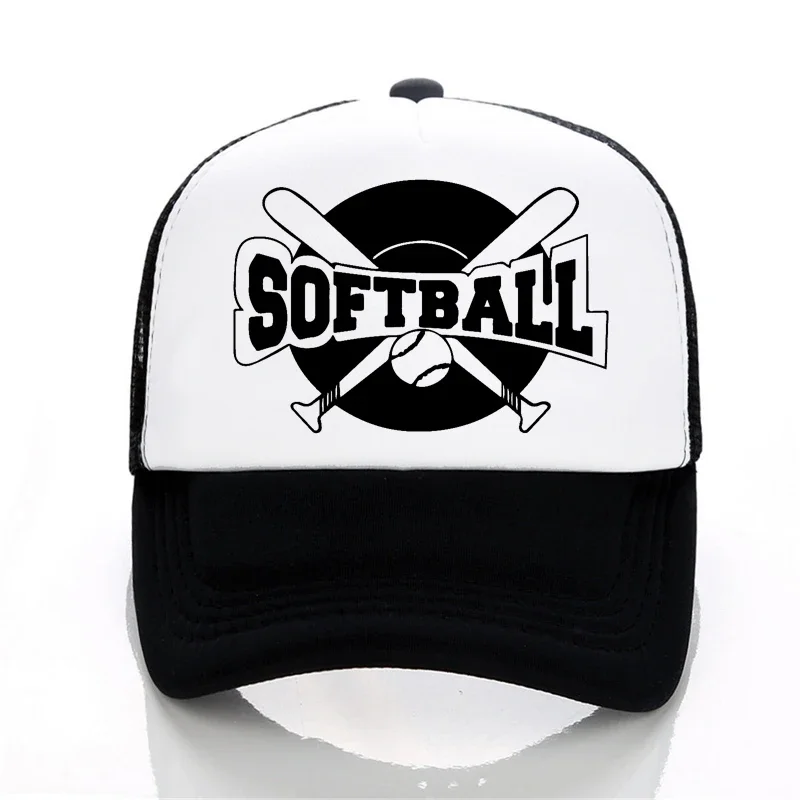 

Softball sports Cap Men Women Outdoor Mesh Baseball Cap Summer cool Dad Hats Male Brand Sport Softball Cap Bone