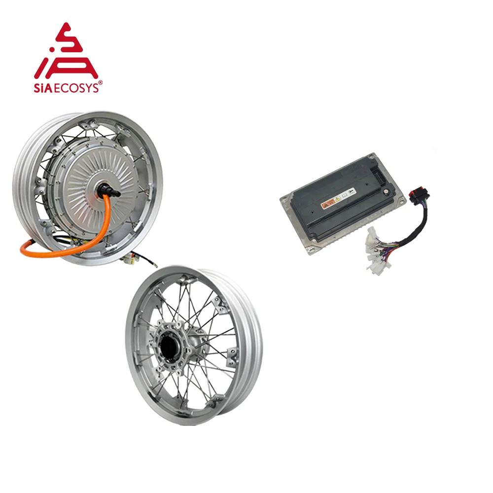 

QS Motor 273 8000W V3 Spoke DC Hub Motor 72V 120kph High Speed E-Motorcycle Conversion Kit With New EM200-2SP Controller