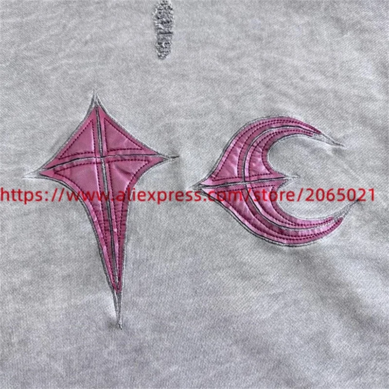 Knife Cutting Patchwork Thug Club Hoodie Men Women 1:1 Best Quality Washed Oversize Hooded