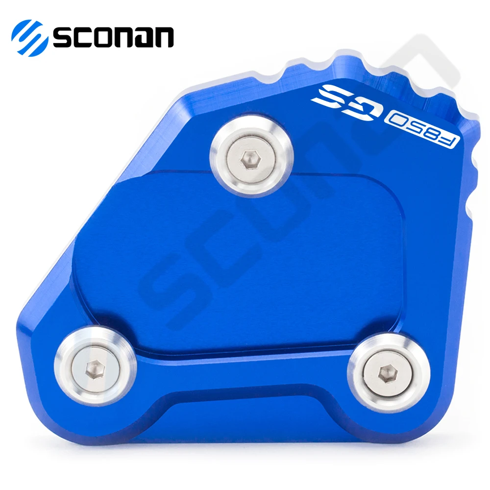 For BMW F850GS F850 GS ADV F 850 GS ADVENTURE Motorcycle Kickstand Side Stand Enlarge Extension Pad Accessories 2018 -2022