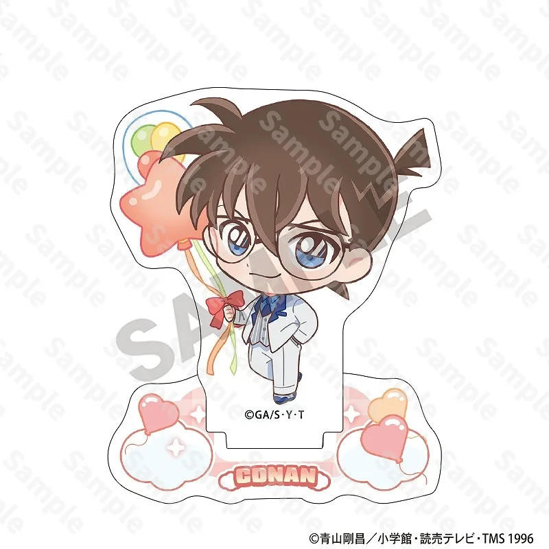 Robe ballon détective Conans, Version Q, support en acrylique, marchandise Anime japonais, Collections bidimensionnelles, ornement de figurine