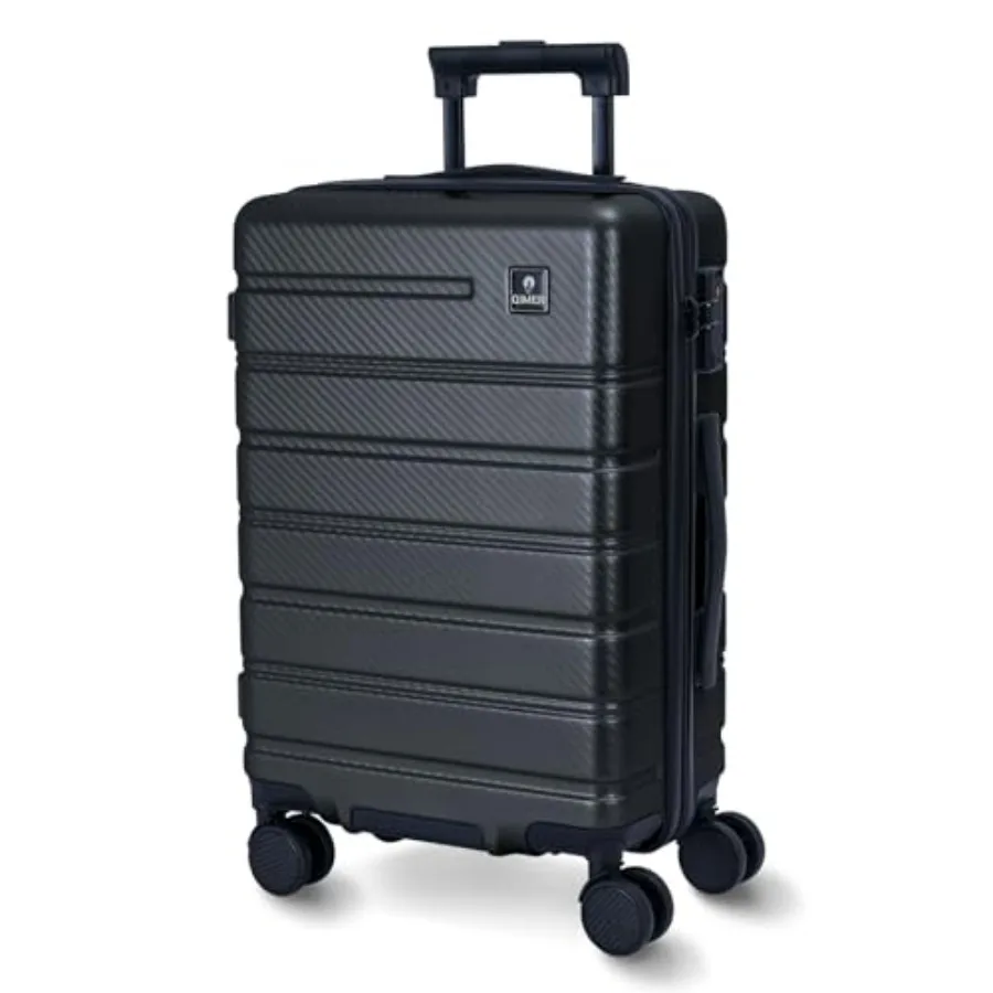 Carry on Luggage, PC Hard Shell Suitcase 22x14x9 Airline Approved TSA Lock YKK Zippered Double Spinner Wheels Lightweight Suita