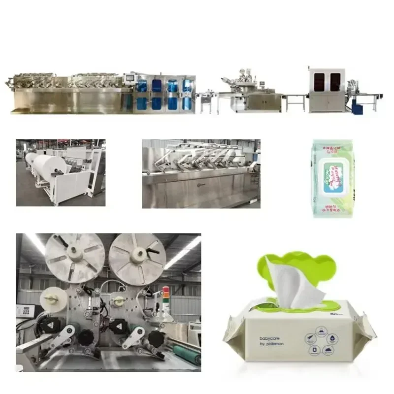 Yugong Single Baby Packing Machine Small Wet Wipe Baby Wet Tissue Making Machine Production Line